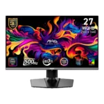 Monitor MSI MAG 272QP QD-OLED X50 – 27” / WQHD / 2560x1440 píxeles / 500Hz / 0.03ms