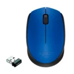 Mouse inalámbrico Logitech M170 Blue/Black 910-004800