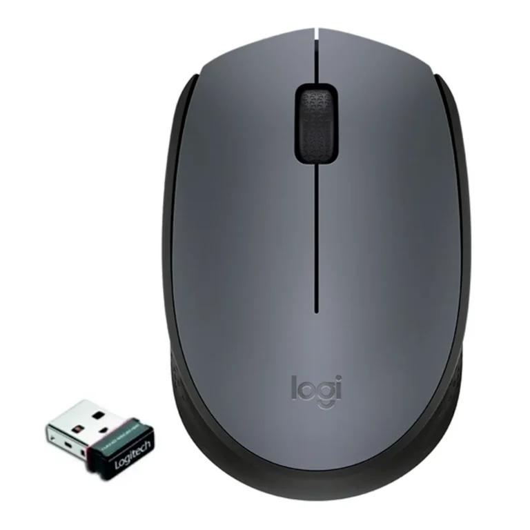 Mouse inalámbrico Logitech M170 Gray/Black 910-004940
