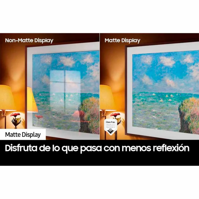 Televisor Samsung 65” - The Frame 4K Smart TV Negro - QN65LS03FAPXPA – imagen 3