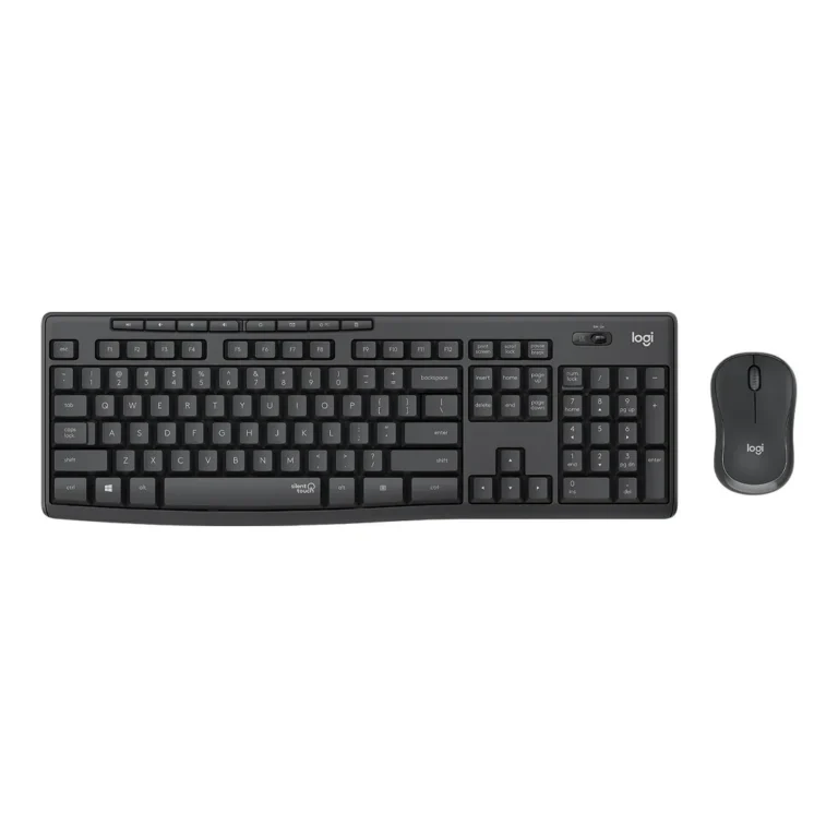 Combo inalámbrico teclado y mouse Logitech MK295 Silent - Grafito