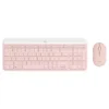 Combo inalámbrico teclado y mouse Logitech MK470 Slim 920-011313 - Rose EN