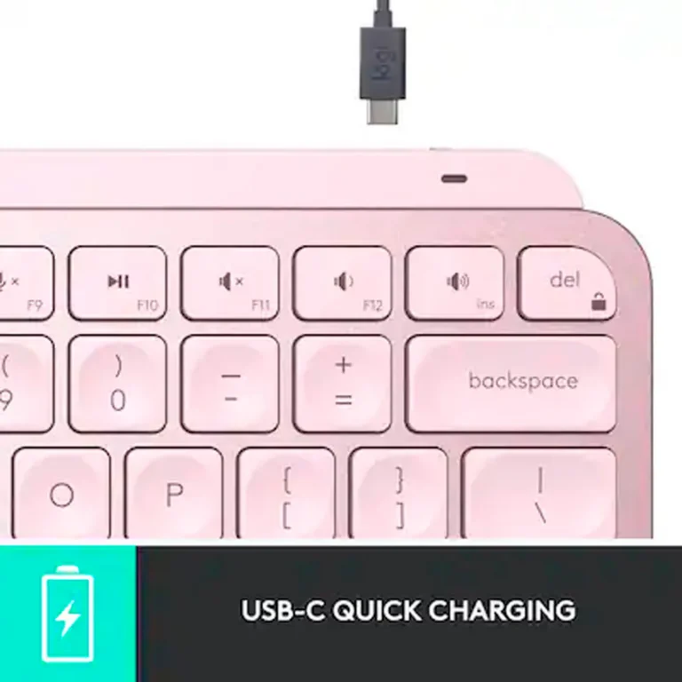 Teclado inalámbrico Logitech MX Keys Mini 920-010474 - Rose – imagen 2