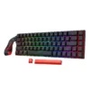 Teclado gamer Redragon Castor Pro K631RGB-PRO-P Negro – imagen 3