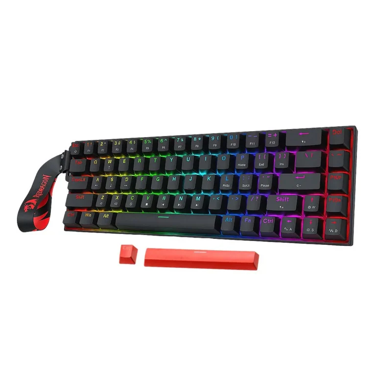 Teclado gamer Redragon Castor Pro K631RGB-PRO-P Negro – imagen 3