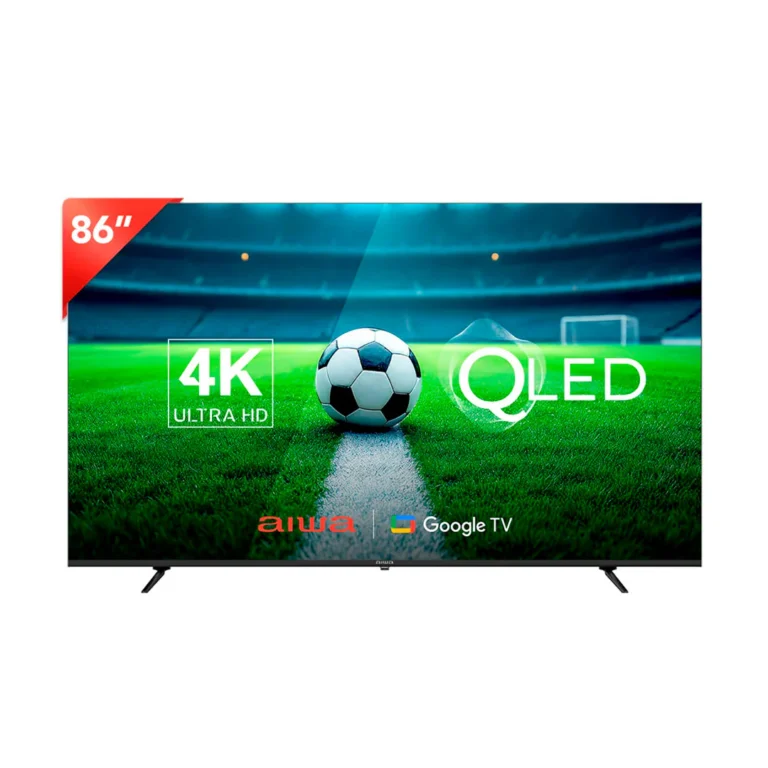 Televisor Aiwa 86” - Ultra HD 4K QLED Google TV - AW86B2Q