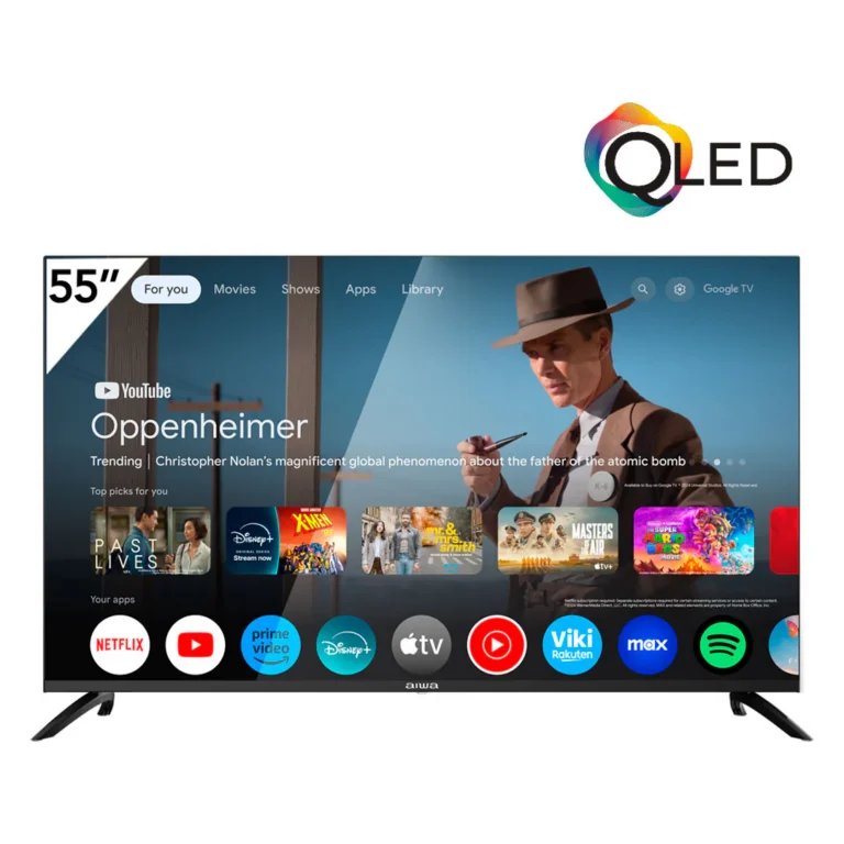 Televisor Aiwa 55” - QLED UHD 4K Google TV - AW55B4Q