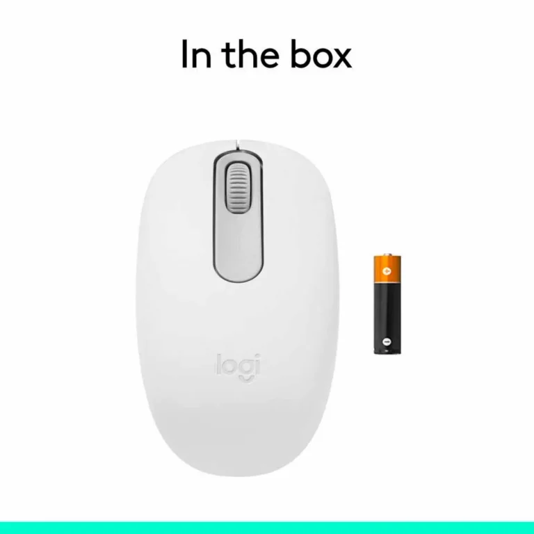 Mouse inalámbrico Logitech M196 Off White 910-007457 – imagen 2