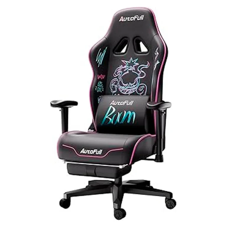 Silla Gaming AutoFull AF083BMSA-CB + almohada ergonómica - Graffiti