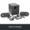 Cornetas para computadora Logitech Z407 980-001347 Grafito – imagen 2