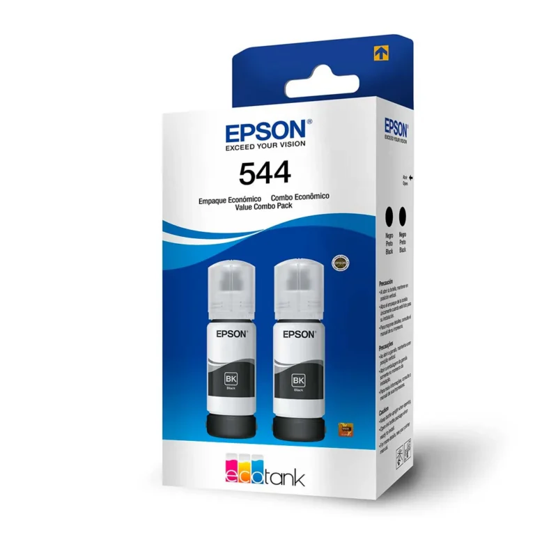 Tinta negra Epson ecotank 544 T544120-DUAL (dos botellas)