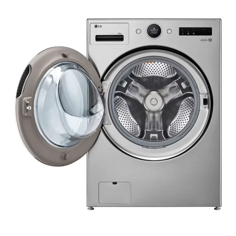 Lavadora LG 23kg - TurboWash360 AI DD con vapor – Silver - WM23VFXS6 – imagen 2