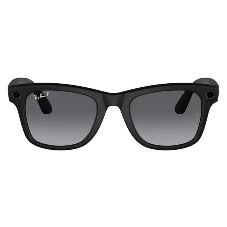 Lentes IA Ray-Ban Meta Wayfarer RW4008 Matte black/ Graphite polarized