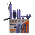 Secador Rucha Turbo Styler 5 cabezales intercambiables - Lila